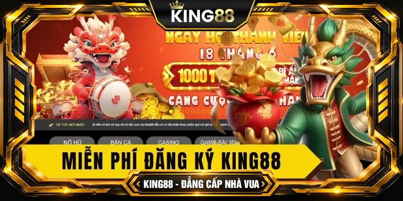 Cách đăng ký tài khoản King88 trên điện thoại 